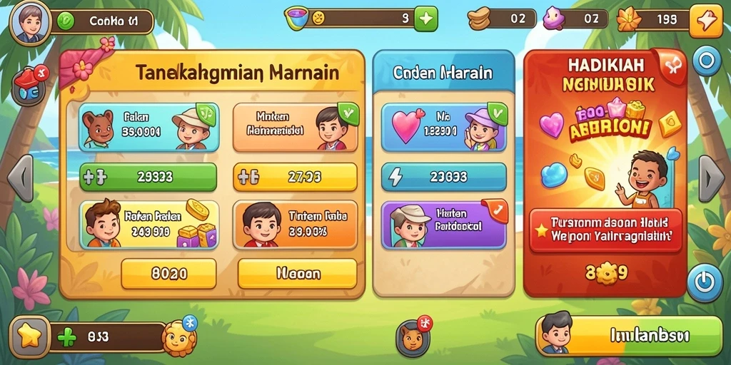 Fasilitas pengembangan karakter yang unik.
