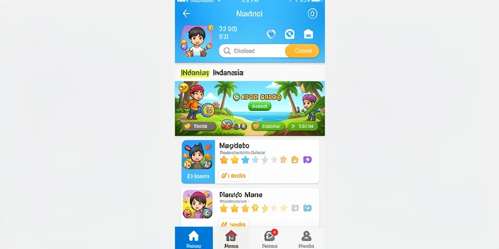 Screenshot memperlihatkan interaksi dalam permainan yang seru dan menarik.