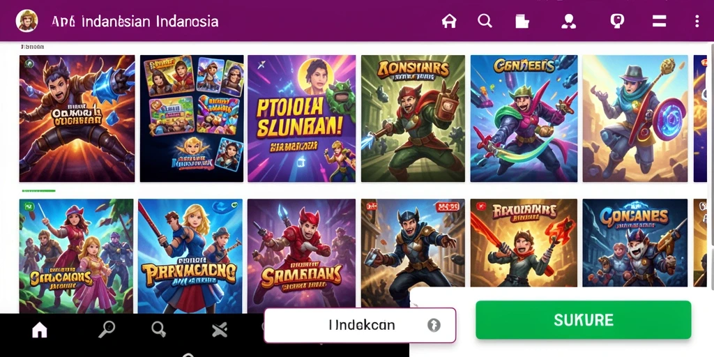 Skenario permainan yang mendebarkan dan penuh tantangan.