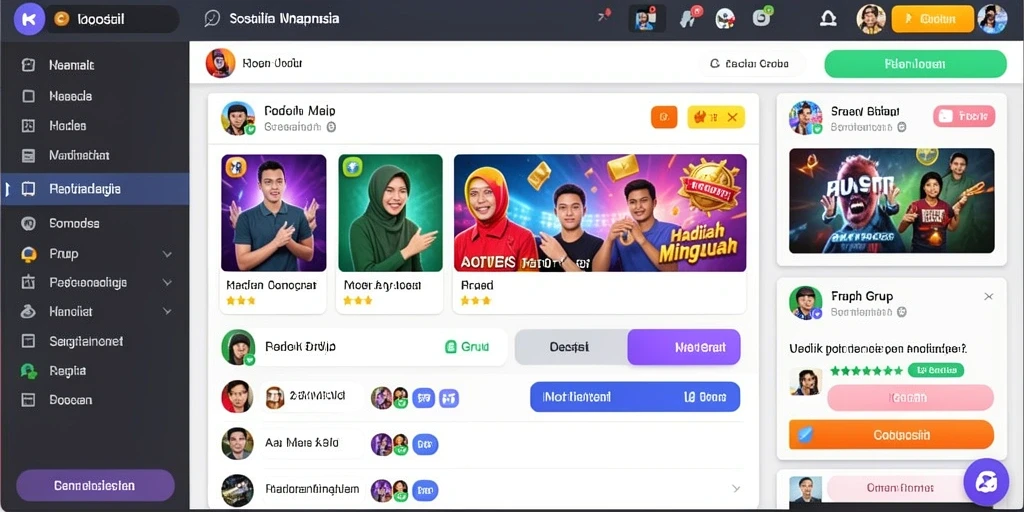 Grafis yang memukau membuat pengalaman bermain lebih enak.