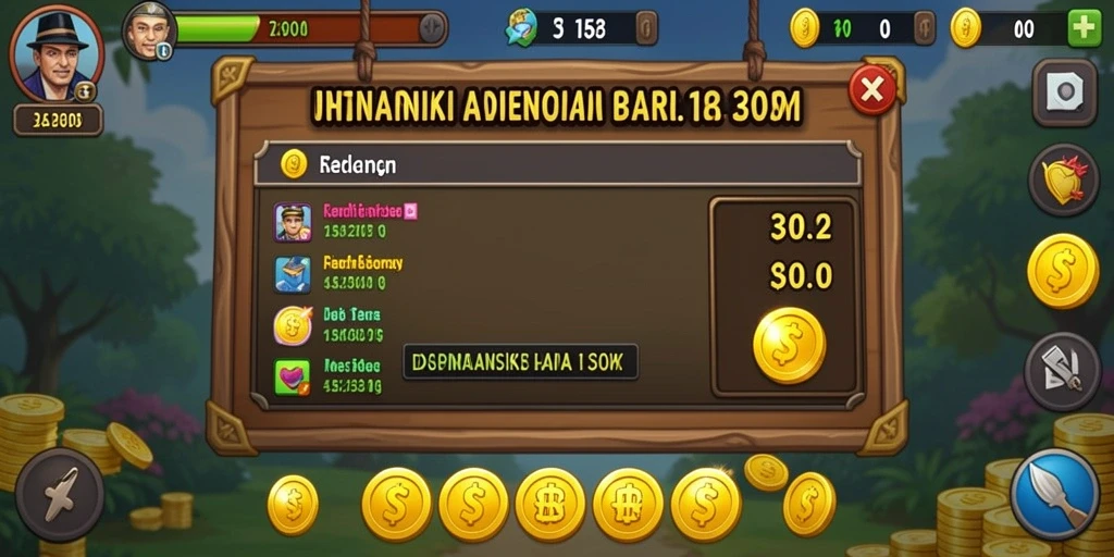Keseruan pertempuran di dalam game SARANAJITU.